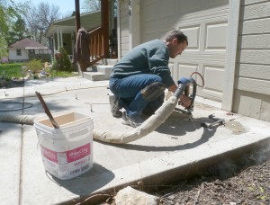 Concrete Raising Systems Concrete Lifting Concrete Repair Kansas