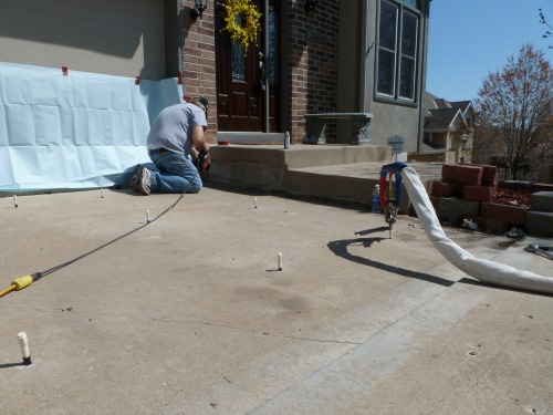 Choose Concrete Raising Systems, Kansas City, MO for all your polyurethane foam concrete lifting jobs. 