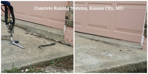 Concrete Raising Systems- Concrete Lifting, Concrete Repair Kansas City