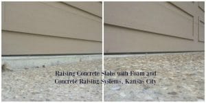 Raising Concrete Slabs with Foam- Concrete Raising Systems,Kansas City