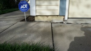 Before-Sinking-Concrete-Driveway-Concrete-Raising-Systems-7318-N-Donnelly-Ave-Kansas-City-MO-64158(1) 