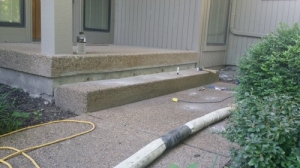 Before-Sinking-Concrete-Steps-(2)Concrete-Raising-Systems-7318-N-Donnelly-Ave-Kansas-City-MO-64158              